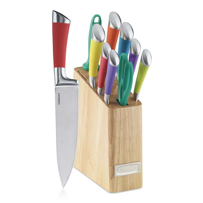 cuisinart rainbow knife set